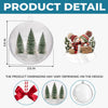 Personalisierter 3D-Acrylkugel-Ornament „Erstes Weihnachten“ – Weihnachts- oder Hochzeitsgeschenk für Ehemann und Ehefrau, für ihn und sie – „Du und ich für immer“