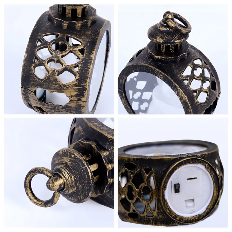 Personalisierter Laternen-Ornament mit Kerzenlicht – Weihnachts- und Gedenkgeschenk zum Andenken an Mama oder Papa – „Zum Gedenken an ein Leben“