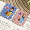 Personalisierbares Leder-Magnet-Lesezeichen – Geschenk für Bücherliebhaber, Leseratten und Vielleser – „Kapitel bewahren Magie“