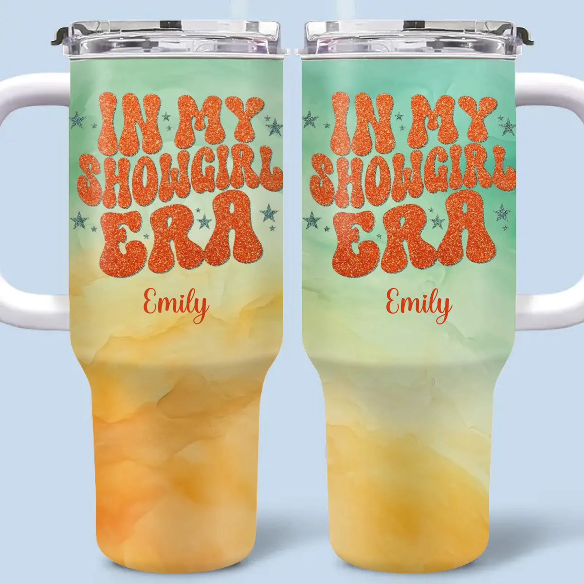 Personalisierter 40 oz Edelstahlbecher mit Henkel – Geburtstagsgeschenk für beste Freundinnen, Schwestern, BFF, Familie oder für dich selbst – „Trage deine Leidenschaft, erzähle deine Geschichte“