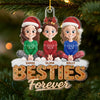 Personalisiertes Acryl-Ornament – Das perfekte Freundschaftsgeschenk für Frauen, Schwestern & BFF – Für immer Seelenverwandte