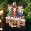 Personalisiertes Acryl-Ornament – Das perfekte Freundschaftsgeschenk für Frauen, Schwestern & BFF – Für immer Seelenverwandte