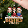 Personalisiertes Acryl-Ornament – Das perfekte Freundschaftsgeschenk für Frauen, Schwestern & BFF – Für immer Seelenverwandte