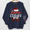 Personalisiertes Unisex-Sweatshirt oder Hoodie mit Ärmeldesign – Weihnachts- & Geburtstagsgeschenke für Mama, Oma – Gegründet in Liebe