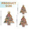 Personalisiertes Holz- Und Acrylornament - Personalisierte Weihnachtsgeschenke Für Buchliebhaber, Bücherwürmer, Leser - Bücher Sind Der Spiegel Der Seele