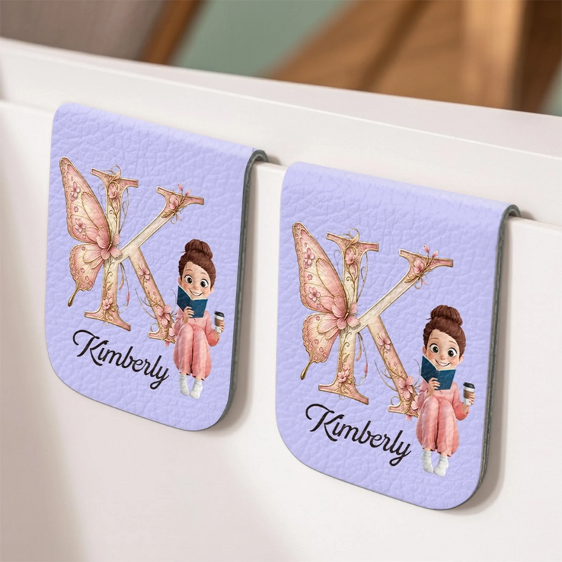 Magnetisches Lesezeichen Aus Leder – Personalisierte Büchergeschenke Für Buchliebhaber, Bücherwürmer, Leser – Bound By Stories
