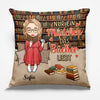Personalisiertes Taschenkissen - Geschenke Für Buchliebhaber, Bücherwürmer, Leser - Lesen, Meine Ruhe Im Chaos