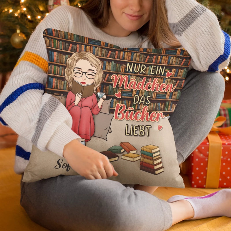 Personalisiertes Taschenkissen - Geschenke Für Buchliebhaber, Bücherwürmer, Leser - Lesen, Meine Ruhe Im Chaos