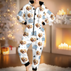 Personalisierter Onesie Für Erwachsene Mit Foto – Weihnachts- Und Geburtstagsgeschenke Für Hunde- Und Katzenliebhaber, Hundemama Und -papa, Katzenbesitzer – Nur Die Beste Hundemama-stimmung