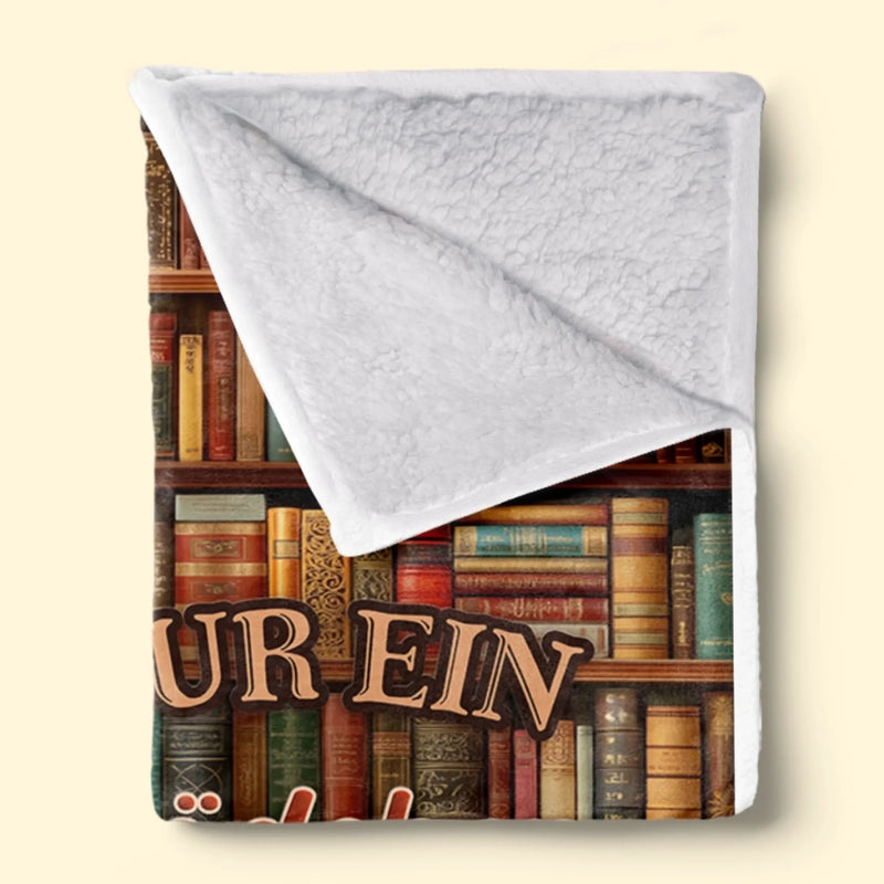 Personalisierter Buchumschlag - Geschenke Für Buchliebhaber, Bücherwürmer, Leser - Glück Unter Dem Buchumschlag