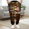 Personalisierte Unisex-sweatpants - Geschenke Für Buchliebhaber, Bücherwürmer, Leser - Verloren In Seiten, Gefunden In Der Geschichte