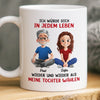Benutzerdefinierte Tasse – Personalisierte Geburtstagsgeschenke Für Mama, Papa, Tochter – Ich Würde Dich In Jedem Leben