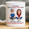 Benutzerdefinierte Tasse – Personalisierte Geburtstagsgeschenke Für Mama, Papa, Tochter – Immer Ihr Kleines Mädchen, Für Immer Meine Größte Liebe