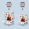 Personalisierte Tasse - Personalisierte Bücher Geschenke Für Buchliebhaber, Bücherwürmer, Leser - Nur Ein Mädchen, Das Bücher Liebt