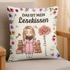 Personalisiertes Taschenkissen - Geschenke Für Buchliebhaber, Bücherwürmer, Leser - Jedes Buch Prägt Die Tiefen Meiner Seele