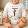 Personalisierter Langarm-baby-onesie Zum Ersten Weihnachten – Personalisierte Weihnachts-babyparty, Geschenke Zur Enthüllung Des Geschlechts Für Neue Mütter, Neue Väter, Neue Eltern – Kleine Hände, große Liebe
