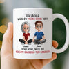 Personalisierte Tasse – Personalisierte Geburtstagsgeschenke Für Mama, Papa, Sohn – Mit Liebe Zu Hause Gebraut