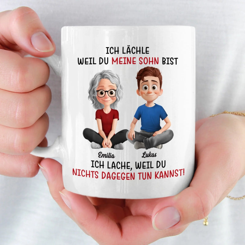 Personalisierte Tasse – Personalisierte Geburtstagsgeschenke Für Mama, Papa, Sohn – Mit Liebe Zu Hause Gebraut