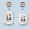 Personalisierte Tasse – Personalisierte Geburtstagsgeschenke Für Mama, Papa, Sohn – Mit Liebe Zu Hause Gebraut