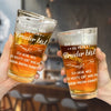 Personalisiertes Bierglas – Personalisierte Weihnachts- Und Geburtstagsgeschenke Für Den Bruder – Immer Eine Starke Bindung