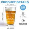 Personalisiertes Bierglas – Personalisierte Weihnachts- Und Geburtstagsgeschenke Für Den Bruder – Immer Eine Starke Bindung