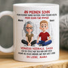 Benutzerdefinierte Tasse – Personalisierte Geburtstagsgeschenke Für Mama, Papa, Sohn – Immer Ihr Kleines Mädchen, Für Immer Meine Größte Liebe