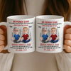 Benutzerdefinierte Tasse – Personalisierte Geburtstagsgeschenke Für Mama, Papa, Sohn – Immer Ihr Kleines Mädchen, Für Immer Meine Größte Liebe