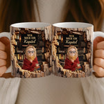 Personalisierte Tasse - Personalisierte Bücher Geschenke Für Buchliebhaber, Bücherwürmer, Leser - Nur Ein Mädchen, Das Die Schönheit Der Literatur Schätzt