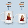 Personalisierte Tasse - Personalisierte Bücher Geschenke Für Buchliebhaber, Bücherwürmer, Leser - Nur Ein Mädchen, Das In Geschichten Versinkt