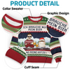 Individuell Gestaltetes Unisex Sweatshirt – Personalisierte Weihnachts- Und Geburtstagsgeschenke Für Katzenliebhaber Und Katzeneltern – Ich Brauche Nur Mein Bier Und Meine Katzen