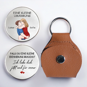 Personalisierter Taschenknuddler – Individuelle Jahrestags- und Hochzeitsgeschenke für Ehemann und Ehefrau, Ihn und Sie – Eine Liebe zum Behalten