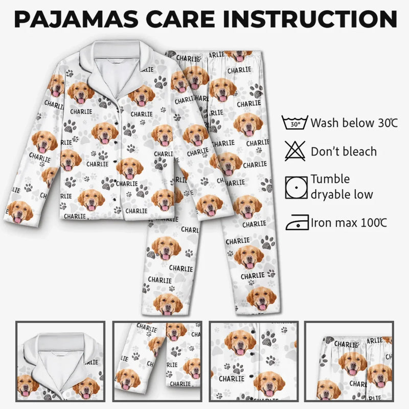 Pyjamas Mit Foto – Personalisierte Weihnachts- Und Geburtstagsgeschenke Für Hunde- Und Katzenliebhaber, Hundeeltern Und Katzenbesitzer – Mein Bester Freund Hat Vier Pfoten