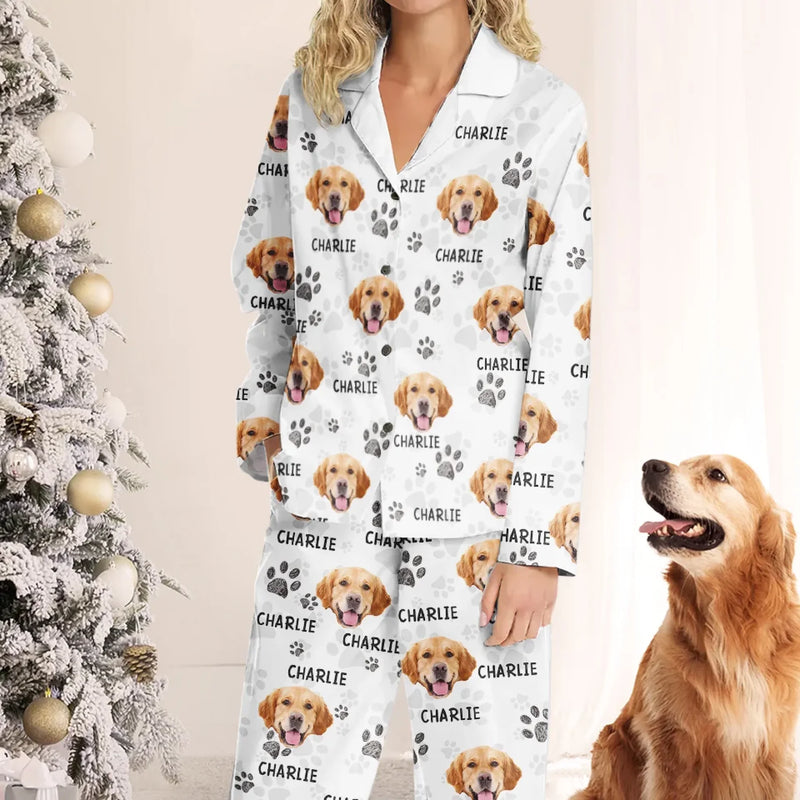 Pyjamas Mit Foto – Personalisierte Weihnachts- Und Geburtstagsgeschenke Für Hunde- Und Katzenliebhaber, Hundeeltern Und Katzenbesitzer – Mein Bester Freund Hat Vier Pfoten