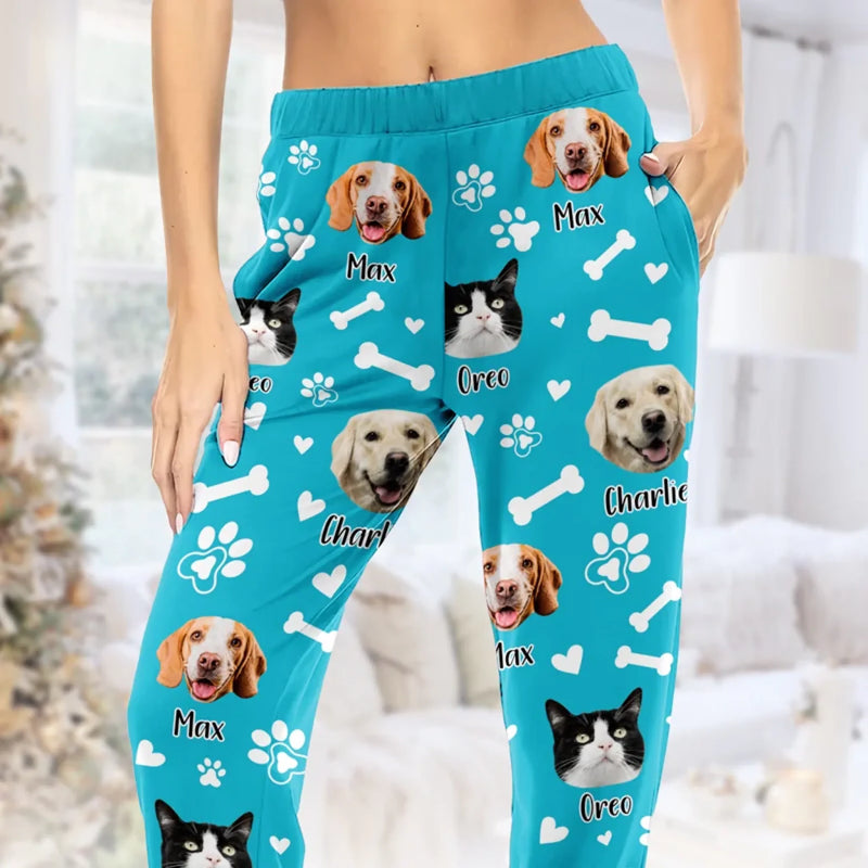 Pyjamas Mit Foto – Personalisierte Weihnachts- Und Geburtstagsgeschenke Für Hunde- Und Katzenliebhaber, Hundeeltern Und Katzenbesitzer – Ein Haus ist kein Zuhause ohne Haustiere