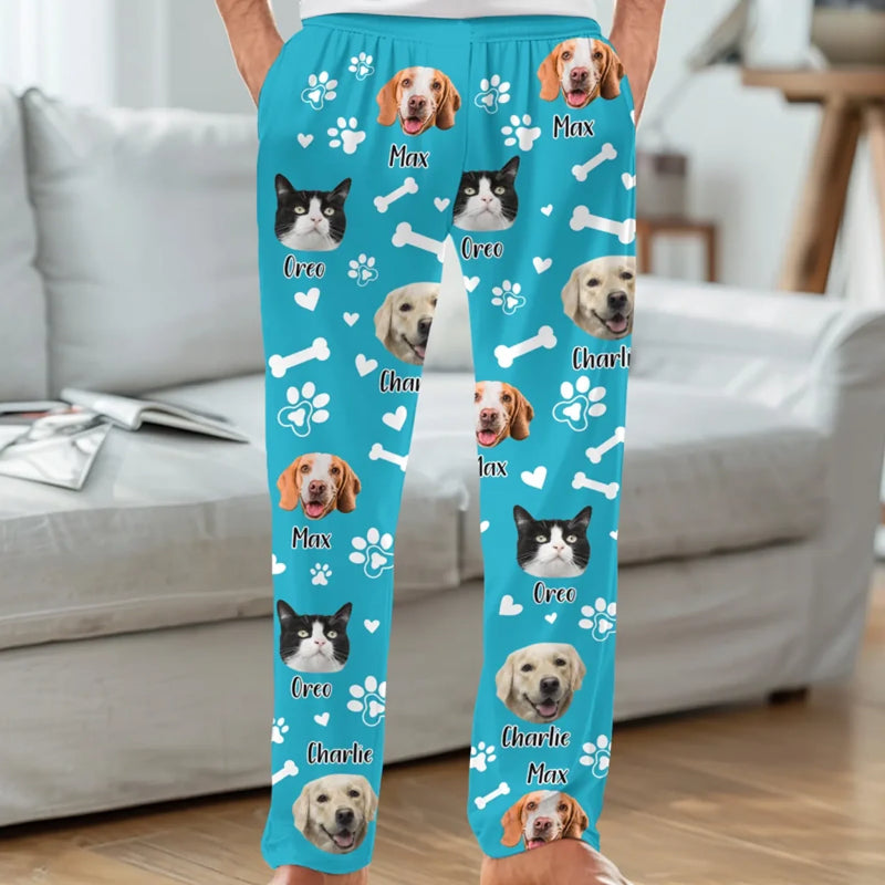 Pyjamas Mit Foto – Personalisierte Weihnachts- Und Geburtstagsgeschenke Für Hunde- Und Katzenliebhaber, Hundeeltern Und Katzenbesitzer – Ein Haus ist kein Zuhause ohne Haustiere
