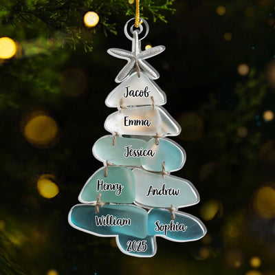 Personalisierter Acrylornament – Individuelle Weihnachts- Und Geburtstagsgeschenke Für Mama, Papa, Bruder, Schwester, Kinder – Zuhause Ist, Wo Die Liebe Wächst