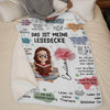 Personalisierte Decke - Geschenke Für Buchliebhaber, Bücherwürmer, Leser - Ich Bin Jemand, Der An Sich Glaubt – Leser Werden Lesen