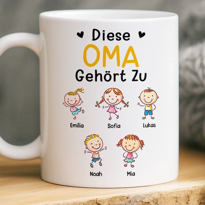 Personalisierte Tasse – Personalisierte Geburtstagsgeschenke Für Papa, Opa – Befördert Zum Opa
