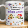 Personalisierte Tasse – Personalisierte Geburtstagsgeschenke Für Beste Freundinnen, Frauen, Schwestern, BFF – Ich Hätte Gern, Dass Du In Meiner Nachbarschaft Bist