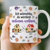 Personalisierte Tasse – Personalisierte Geburtstagsgeschenke Für Beste Freundinnen, Frauen, Schwestern, BFF – Ich Hätte Gern, Dass Du In Meiner Nachbarschaft Bist