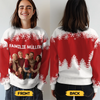 Unisex Ugly-Sweatshirt mit personalisiertem Foto – Personalisierte Weihnachts- und Geburtstagsgeschenke für Mama, Papa, Bruder, Schwester, Kinder – Die Herzen Halten, Die Uns Am Nächsten Stehen