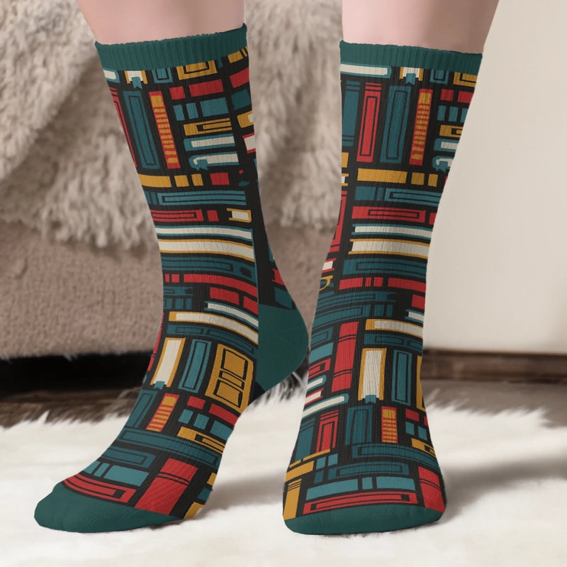 Personalisierte Socken – Geschenke für Bücherliebhaber, Leseratten und Leser – Pssst... Ich Lese