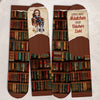 Personalisierte Crew-Socken – Personalisierte Buch-Geschenke für Bücherliebhaber, Leseratten und Vielleser - Bitte Nicht Stören, Ich Genieße