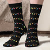 Personalisierte Crew-Socken – Individuelle Weihnachts- und Geburtstagsgeschenke für Frauen und Männer – Filmzeit, Feiertagsausgabe