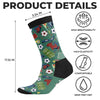 Personalisierte Socken – Geschenk für Fußballfans, Sportfans – Ich Würde Lieber Fußball Spielen