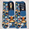 Personalisierte Crew-Socken – Personalisierte Buch-Geschenke für Bücherliebhaber, Leseratten und Vielleser – Leseratte in der Pause