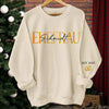 Personalisiertes Unisex-Sweatshirt mit Ärmeldesign – Geschenk für Ehemann/Ehefrau, Jahrestag – Von Herz zu Herz