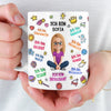 Personalisierte Tasse - Personalisierte Bücher Geschenke Für Buchliebhaber, Bücherwürmer, Leser - Ich Bin Genug