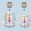 Personalisierte Tasse - Personalisierte Bücher Geschenke Für Buchliebhaber, Bücherwürmer, Leser - Ich Bin Genug