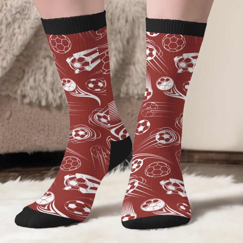 Personalisierte Socken – Personalisierte Weihnachts- und Geburtstagsgeschenke für beste Freundinnen, Schwestern, die Familie und dich selbst – Ich Schaue Fussball